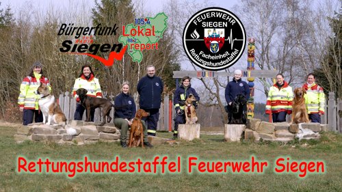 Lokalreport: Rettungshundestaffel der Feuerwehr Siegen