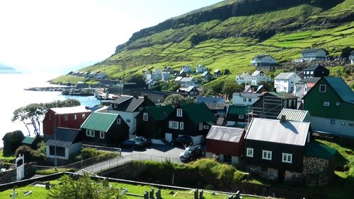 Stopp auf den Färöer Inseln