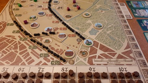 Abgewürfelt: "Findorff", historisches Aufbau-Brettspiel