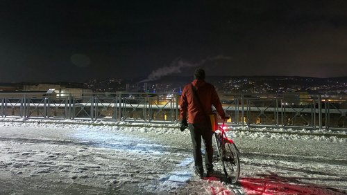 Von Rädern: Radfahren im Winter