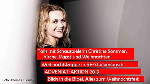 KwieKIRCHE: Christine Sommer im Interview, Weihnachtstraditionen, Adveniat-Aktion 2019