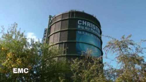 Emschertal Movie Camera: Christo - Big Air Package in Oberhausen
