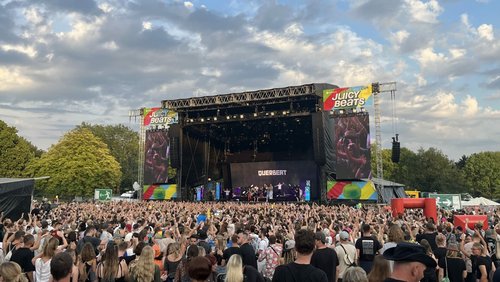 Festivalzeit: Juicy Beats 2022, Musikfestival im Westfalenpark Dortmund