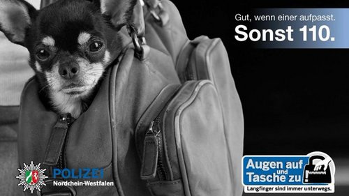 Rheinzeit: Aktionstag gegen Taschendiebstahl