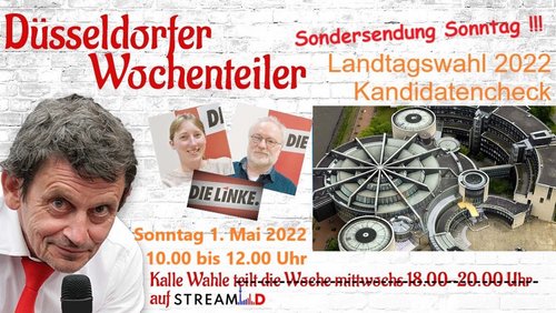 Kalles Wochenteiler: Kandidatencheck zur Landtagswahl 2022 - DIE LINKE