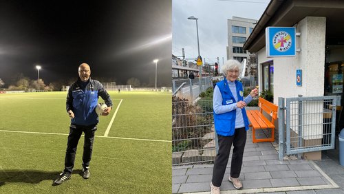 Hier und Jetzt: Bahnhofsmission Bonn, Ehrenamt im Sport, Blutspende