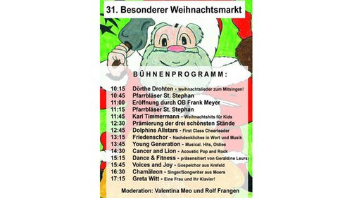 Rheinzeit: "Besonderer Weihnachtsmarkt" in Krefeld