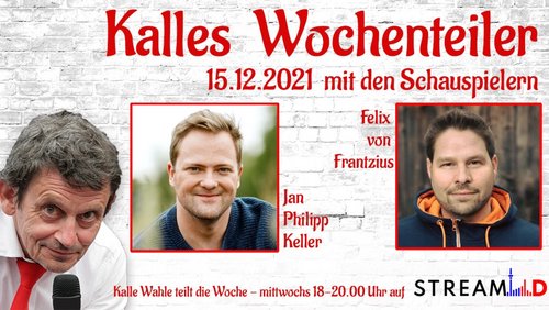 Kalles Wochenteiler: "Stollen und Plätzchen" – Lesung im Theater an der Luegallee in Düsseldorf
