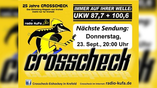 Crosscheck: Deutsche Eishockey Liga - Saisonstart, Krefeld Pinguine gegen Düsseldorfer EG