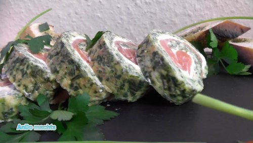 AnDo macht's: Lachs-Spinat-Rolle selber machen