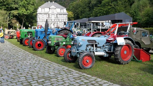 Historisches Treckertreffen im LWL-Freilichtmuseum Hagen