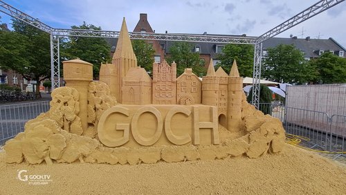 GOCH.TV: Ein echter Hingucker - Gocher Sandkunst 2023