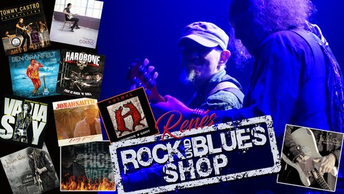 Renés Rock- und Blues-Shop: Julian Sas Band, Paulie Cerra, Jonah Smith