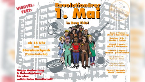 News-Magazin: Marvin von "Berg Fidel solidarisch" - Revolutionärer 1. Mai in Berg Fidel