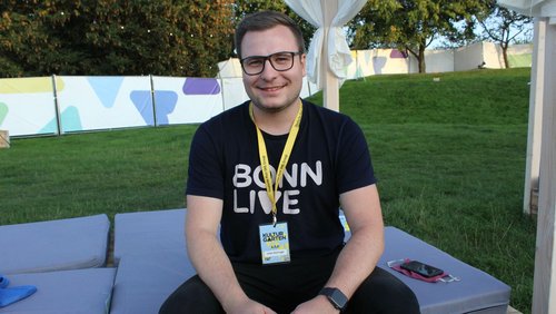 Vor Ort: Julian Reininger, "BonnLive" im Interview