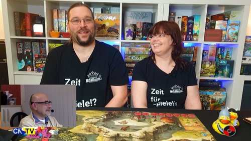 CAS-TV: DieHausis - Spieletester Tanja und Thorsten Hausmann im Interview