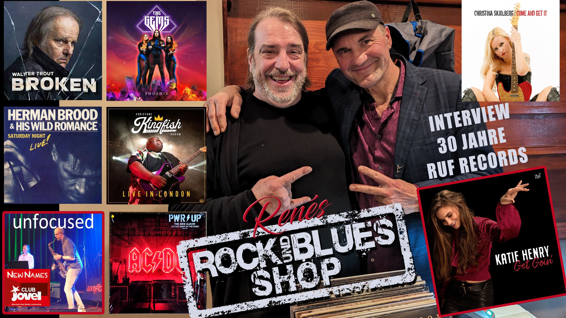 Renés Rock- und Blues-Shop: Ruf Records - Christina Skjolberg, Katie Henry